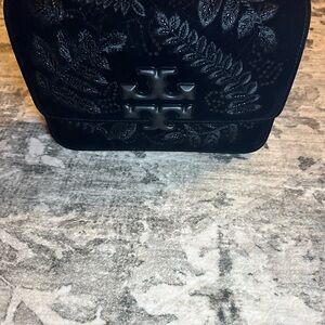 Black Embossed Women Bag
